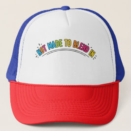 Gorra De Camionero No Hecho para Pasar Desapercibido