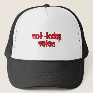 Gorra De Camionero No hoy Satanás