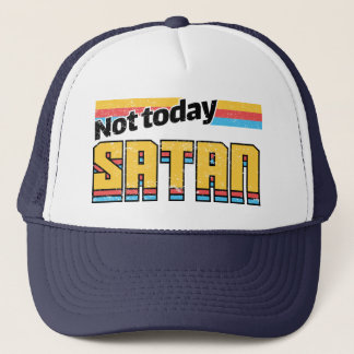 Gorra De Camionero No hoy Satanás Retro