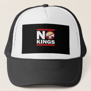 Gorra De Camionero No Kings Anti Clásico Minimalista Limpio