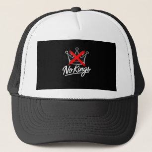 Gorra De Camionero No Kings Corona Simple Con Cruz Diseño Artístico