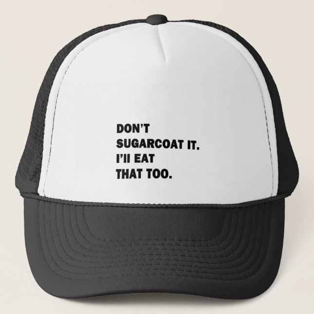 Gorra De Camionero No Lo Azote. (Anverso)