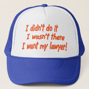 Gorra De Camionero No lo hice......