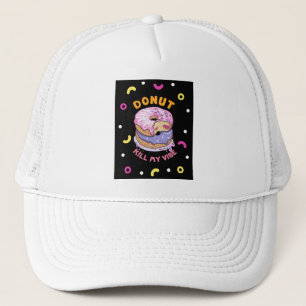 Gorra De Camionero No maten mi vibe donut