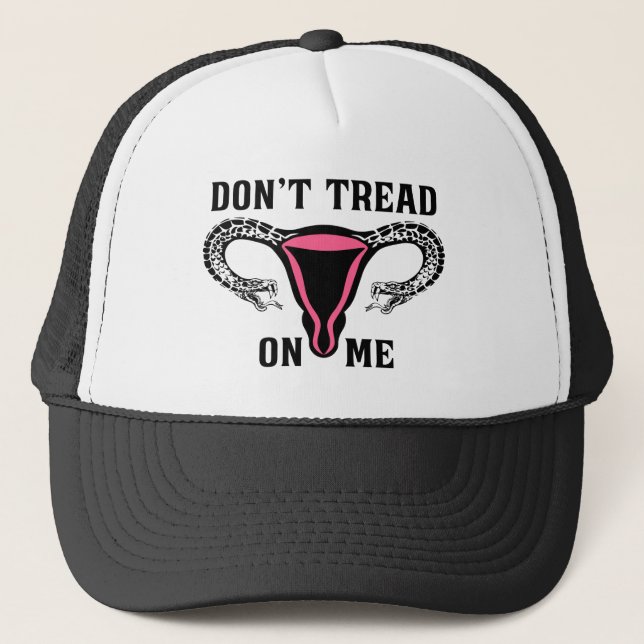 Gorra De Camionero No me enseñes sobre la elección feminista (Anverso)