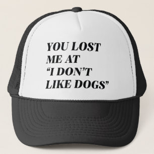 Gorra De Camionero No me gustan los perros