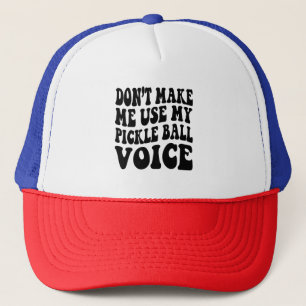 Gorra De Camionero No me hagas usar mi voz de pelletería