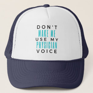 Gorra De Camionero No me hagas usar mi voz médica 2