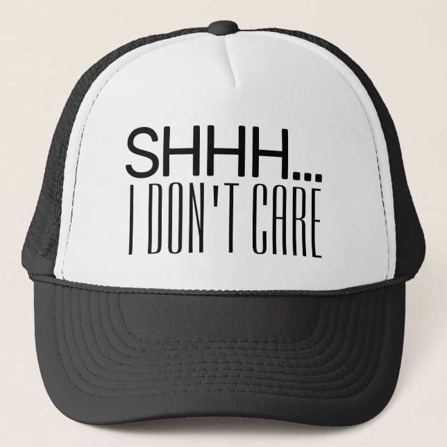 GORRA DE CAMIONERO NO ME IMPORTA (Anverso)