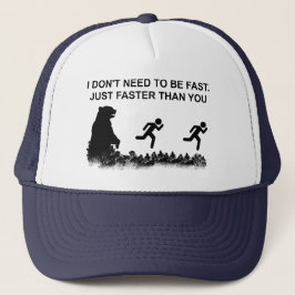 Gorra De Camionero No necesito ser rápido (Grizzly)