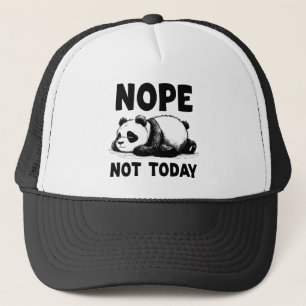 Gorra De Camionero No No Hoy Panda Bear Trucker Hat