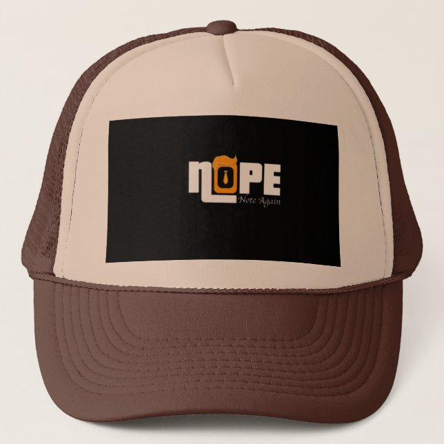 Gorra De Camionero No, no otra vez (Anverso)