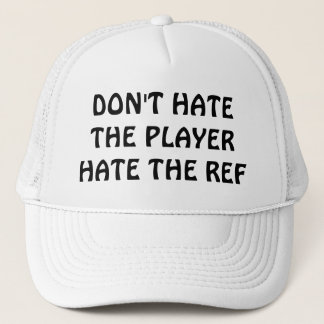 Gorra De Camionero No odie el jugador/referencia