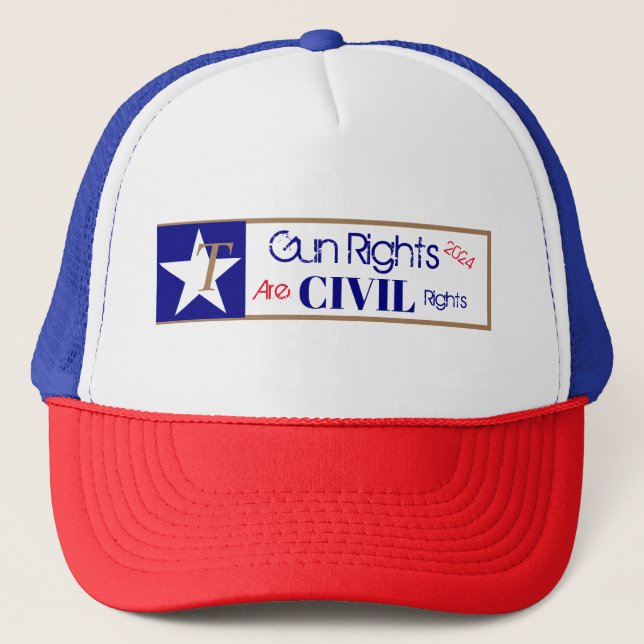 Gorra De Camionero No olviden que los derechos de las armas son derec (Anverso)