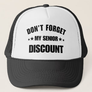 Gorra De Camionero No Olvides Mi Descuento De Adulto Mayor Dicho Dive