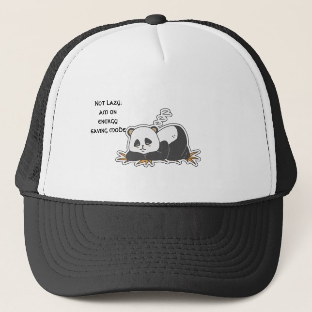 Gorra De Camionero No perezoso (Anverso)