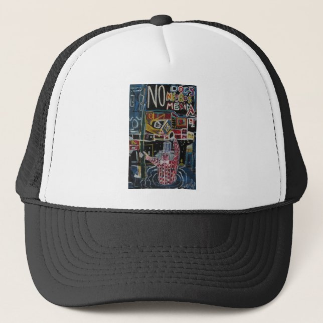 Gorra De Camionero No Perros (Anverso)
