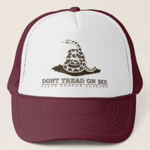 Gorra De Camionero No pise en mí el gorra del camionero