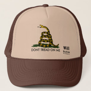 Gorra De Camionero NO PISE EN MÍ, Gadsden Rattler, Bratton