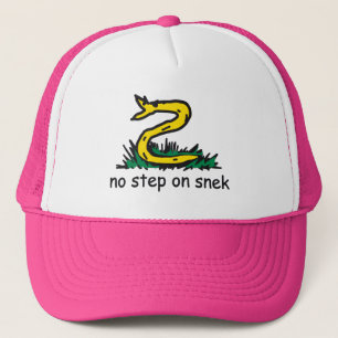 Gorra De Camionero No pisotear memes de serpiente Gadsden Serpiente a