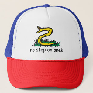 Gorra De Camionero No pisotear memes de serpiente Gadsden Serpiente a