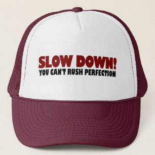 Gorra De Camionero No puede acometer la perfección