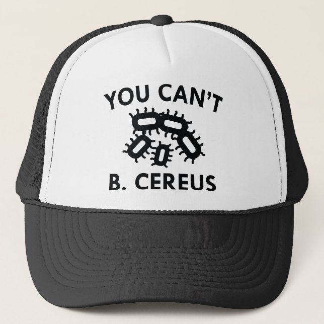 Gorra De Camionero No puedes B. Cereus (Anverso)