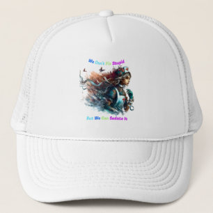 Gorra De Camionero No puedo arreglar lo estúpido: Elegancia elegante