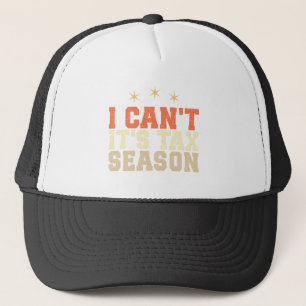 Gorra De Camionero No puedo es temporada de impuestos