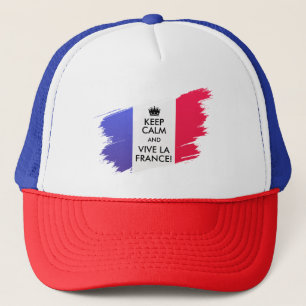 Gorra De Camionero ¡No puedo mantener la calma! Apoyo a Francia