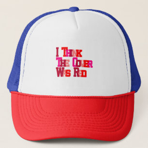 Gorra De Camionero No puedo recordar el título, pero...