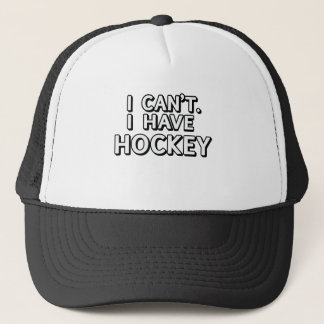 Gorra De Camionero No puedo. Tengo hockey