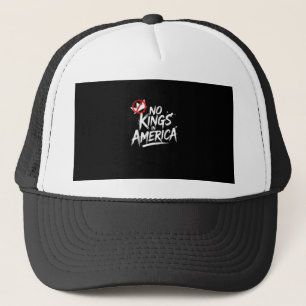 Gorra De Camionero No Reyes En América Estilo Vintage Antimonárquico