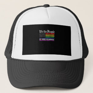 Gorra De Camionero No Reyes En América Nosotros El Pueblo Diseño Crea