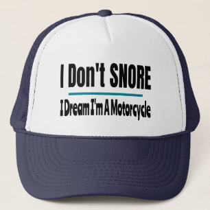 Gorra De Camionero No ronco que soy un sueño divertido de moto