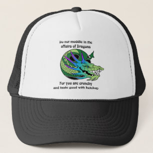 Gorra De Camionero No se entrometa en los asuntos de dragones