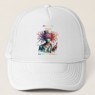 Gorra De Camionero No se puede arreglar la estúpida mente médica surr