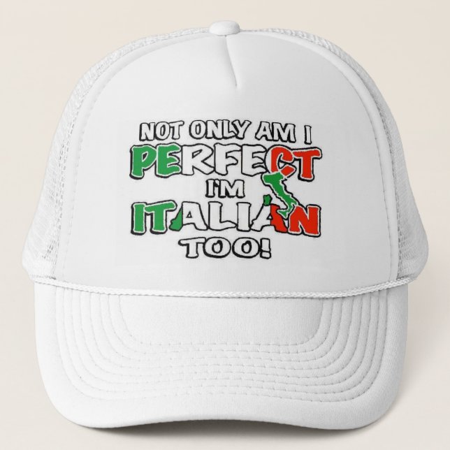 Gorra De Camionero No sólo estoy perfecciono… (Anverso)