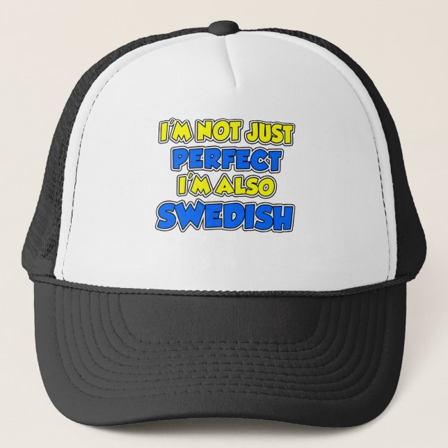 Gorra De Camionero No sólo sueco perfecto (Anverso)