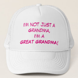 Gorra De Camionero No soy apenas una abuela, yo soy UNA GRAN ABUELA