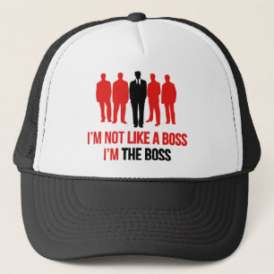 Gorra De Camionero No soy como un jefe. Soy El Jefe.