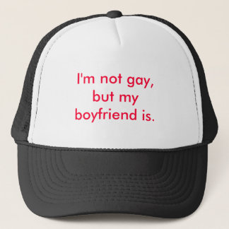 Gorra De Camionero No soy gay, pero mi novio es