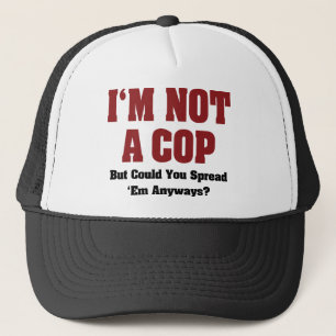 Gorra De Camionero No Soy Un Policía - Humor Adulto Divertido y Travi