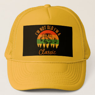 Gorra De Camionero No soy viejo soy clásico de la moda de los coches 