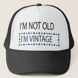 GORRA DE CAMIONERO NO SOY VIEJO SOY VINTACIÓN