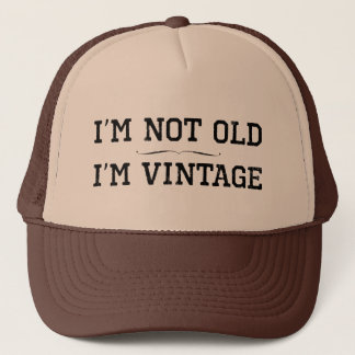 Gorra De Camionero No soy viejo, yo soy vintage (el divisor)