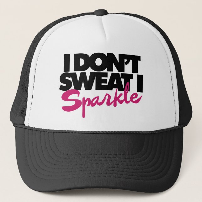 Gorra De Camionero No sudo, chisporroteo (Anverso)