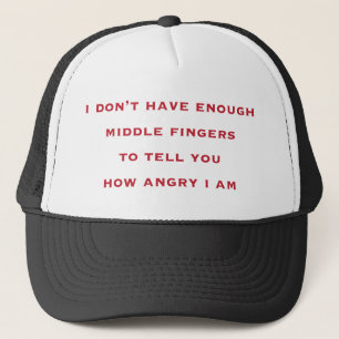 Gorra De Camionero No tengo suficientes dedos de la cara