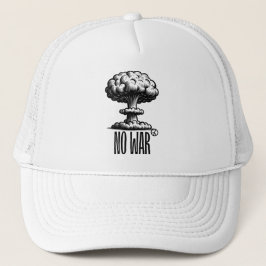 Gorra De Camionero NO TO WAR Trucker Hat