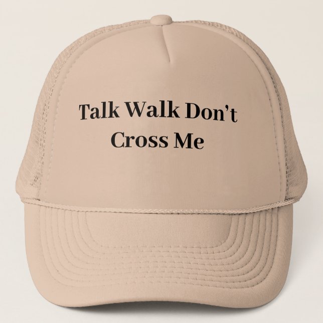 Gorra De Camionero NO Trucker Hat (Anverso)